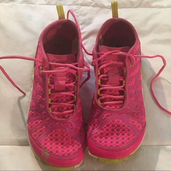 pink merrell shoes